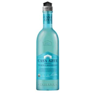 bottle of casa azul organic tequila