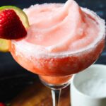 frozen strawberry margarita