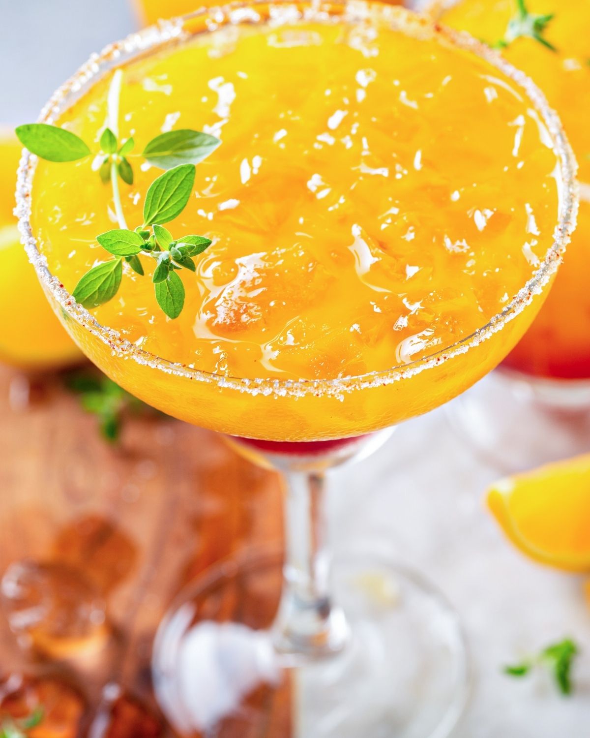 Skinny Tequila Sunrise cocktail