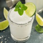 frozen margarita in a glass